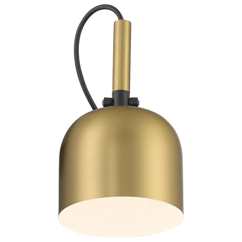 Access - 72018LEDD-AWB - LED Reading Light - Porto - Antique Brushed Brass with Black