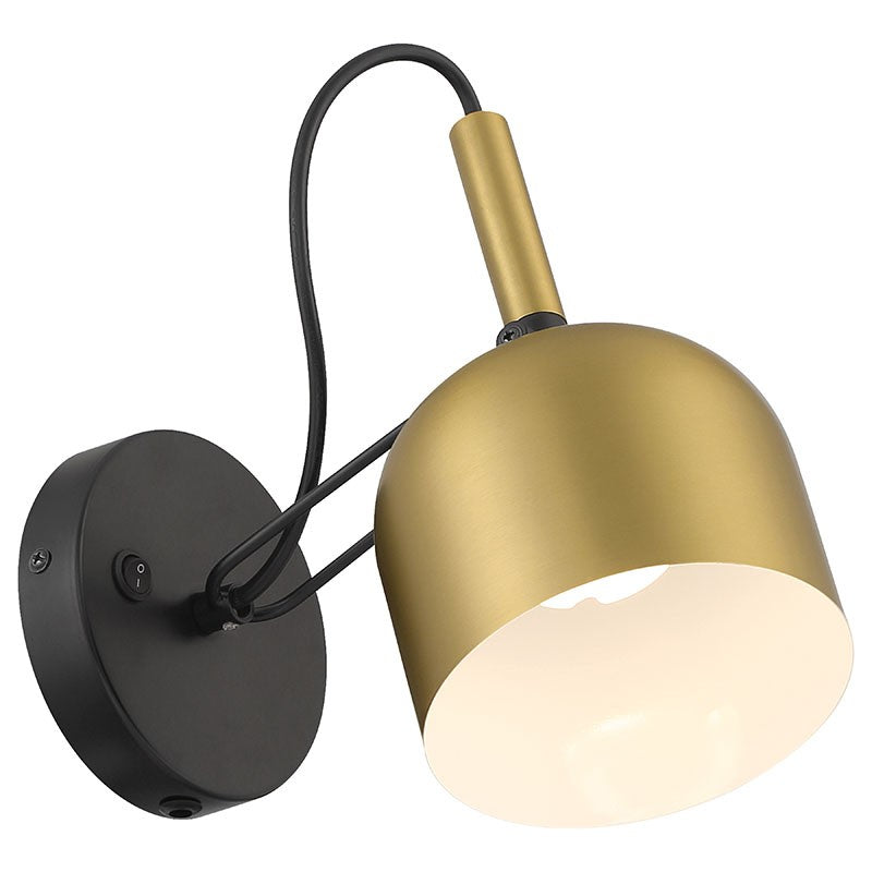 Access - 72018LEDD-AWB - LED Reading Light - Porto - Antique Brushed Brass with Black