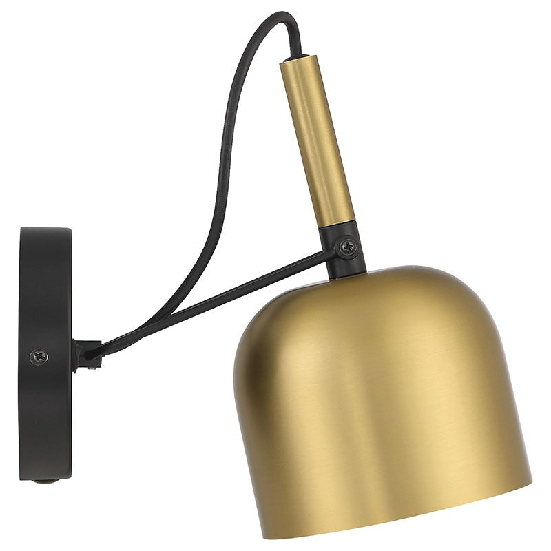 Access - 72018LEDD-AWB - LED Reading Light - Porto - Antique Brushed Brass with Black