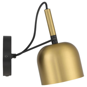 Access - 72018LEDD-AWB - LED Reading Light - Porto - Antique Brushed Brass with Black