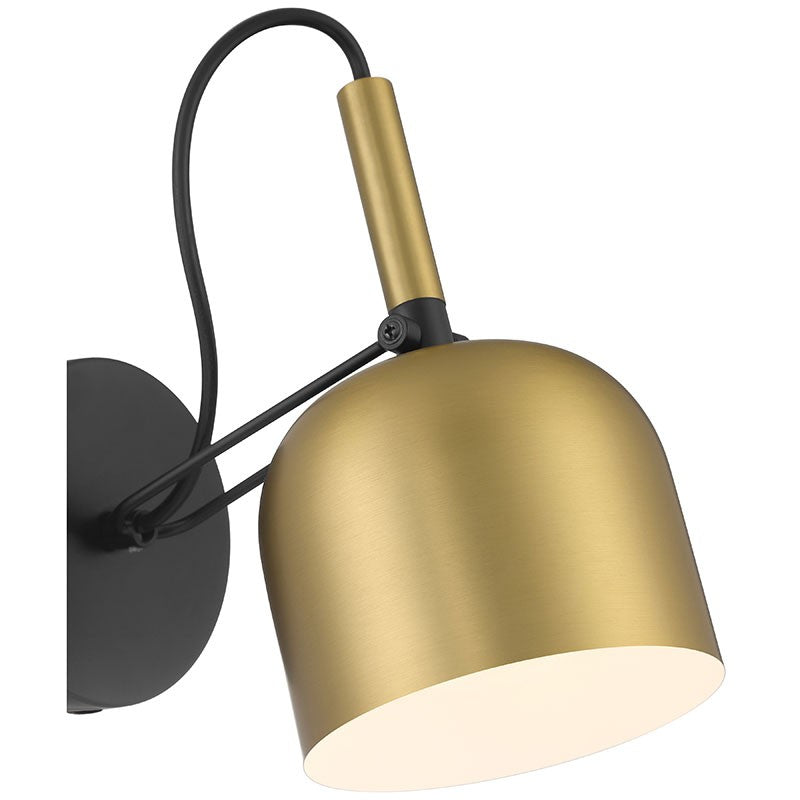 Access - 72018LEDD-AWB - LED Reading Light - Porto - Antique Brushed Brass with Black