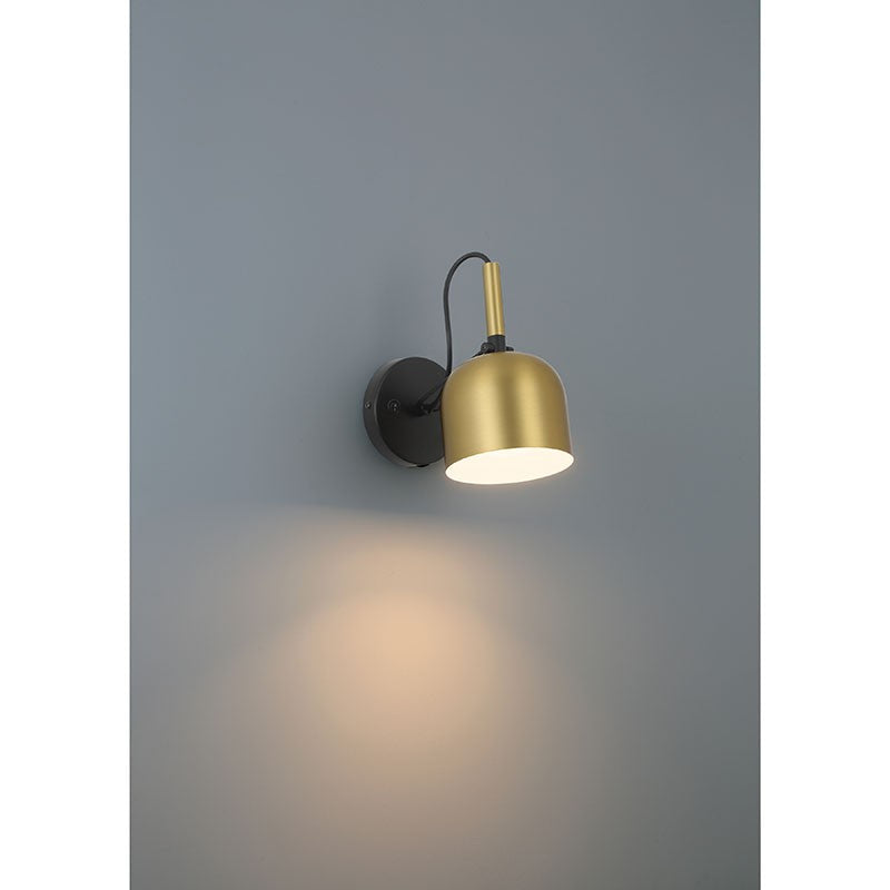 Access - 72018LEDD-AWB - LED Reading Light - Porto - Antique Brushed Brass with Black