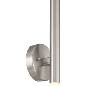 Access - 72024LEDD-BS/ACR - LED Wall Sconce - Pipeline - Brushed Steel