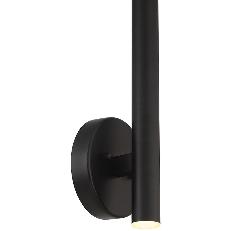 Access - 72024LEDD-MBL/ACR - LED Wall Sconce - Pipeline - Matte Black