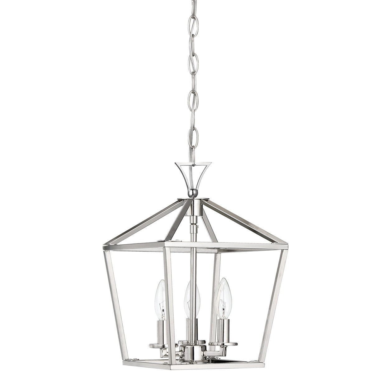 Savoy House - 3-420-3-109 - Three Light Pendant - Townsend - Polished Nickel