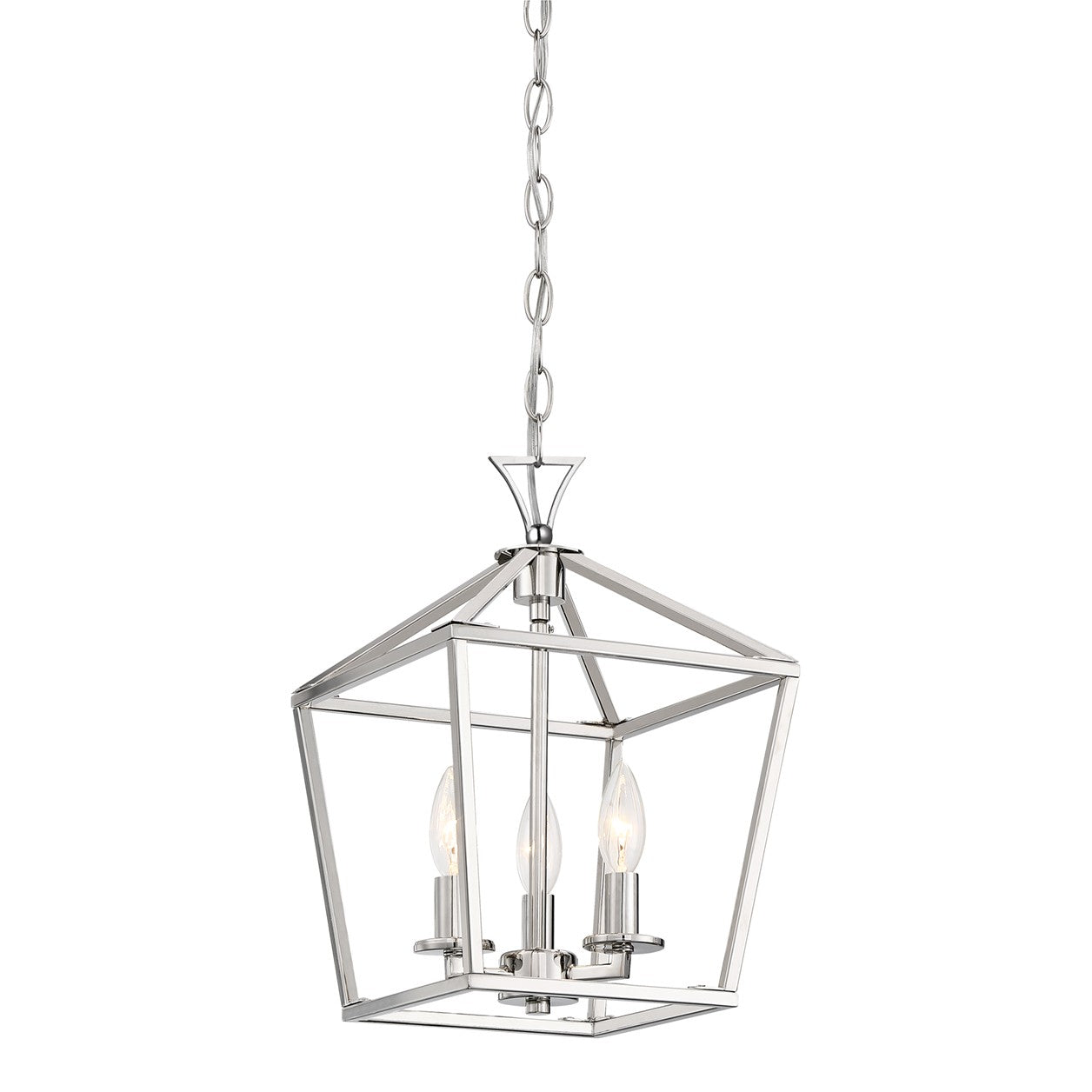 Savoy House - 3-420-3-109 - Three Light Pendant - Townsend - Polished Nickel