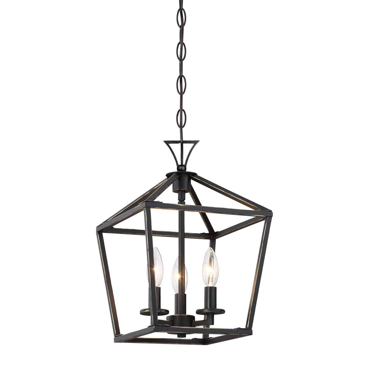 Savoy House - 3-420-3-44 - Three Light Pendant - Townsend - Classic Bronze