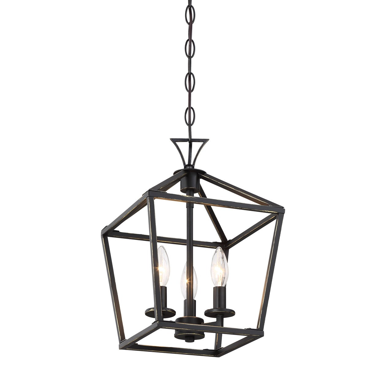 Savoy House - 3-420-3-44 - Three Light Pendant - Townsend - Classic Bronze