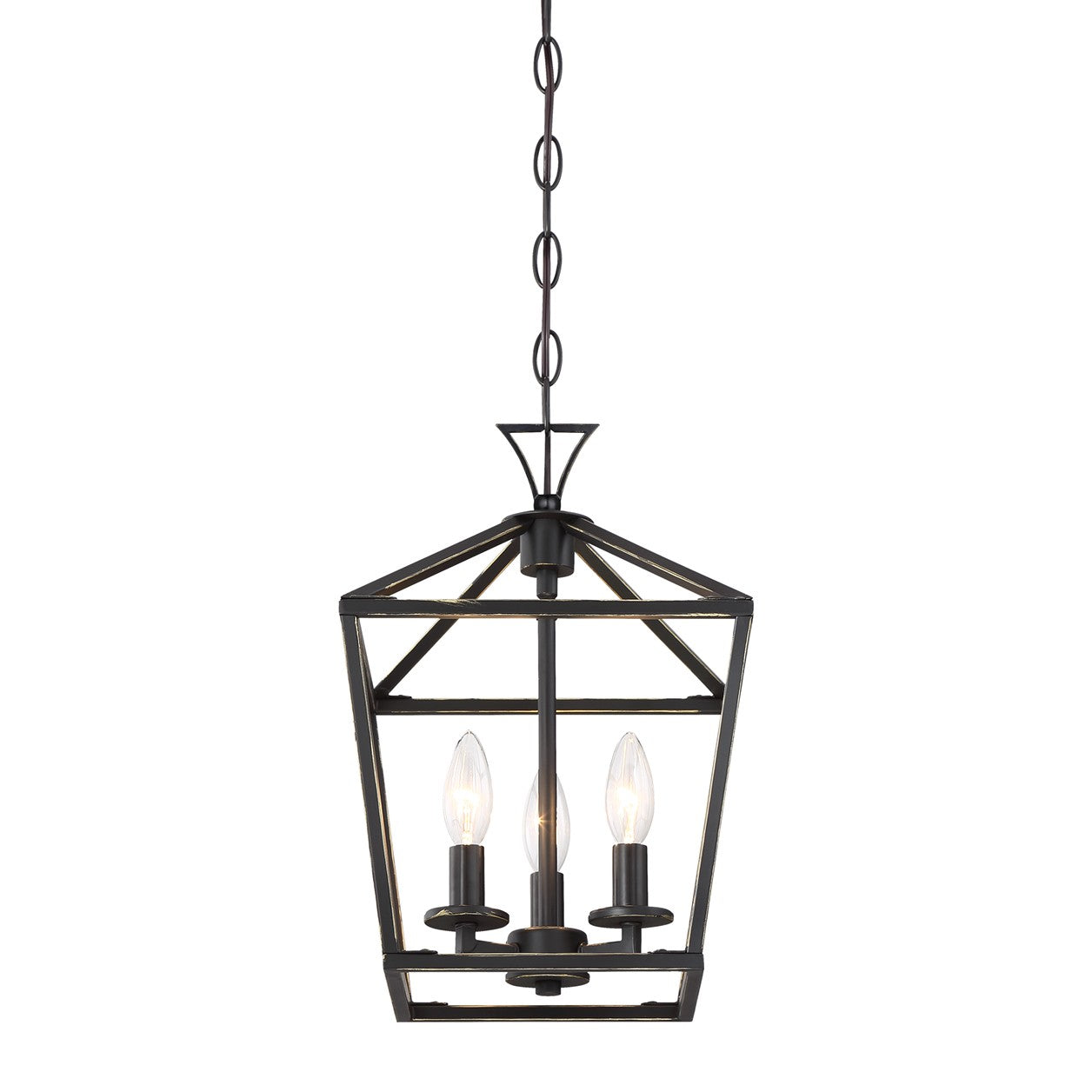 Savoy House - 3-420-3-44 - Three Light Pendant - Townsend - Classic Bronze