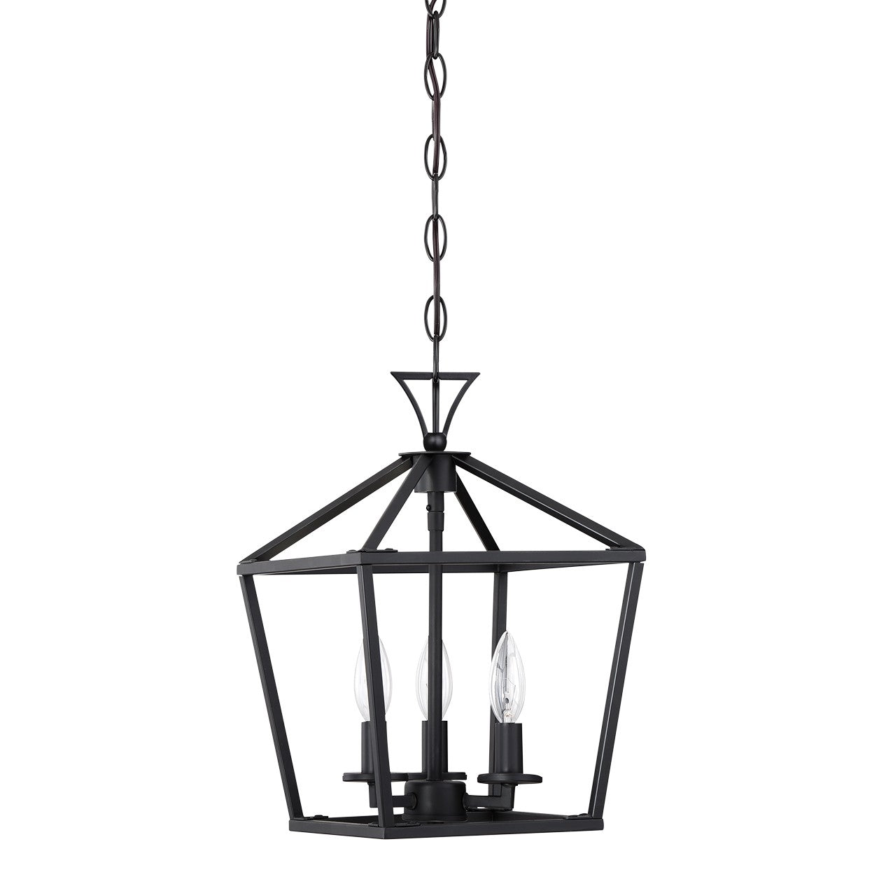 Savoy House - 3-420-3-89 - Three Light Pendant - Townsend - Matte Black