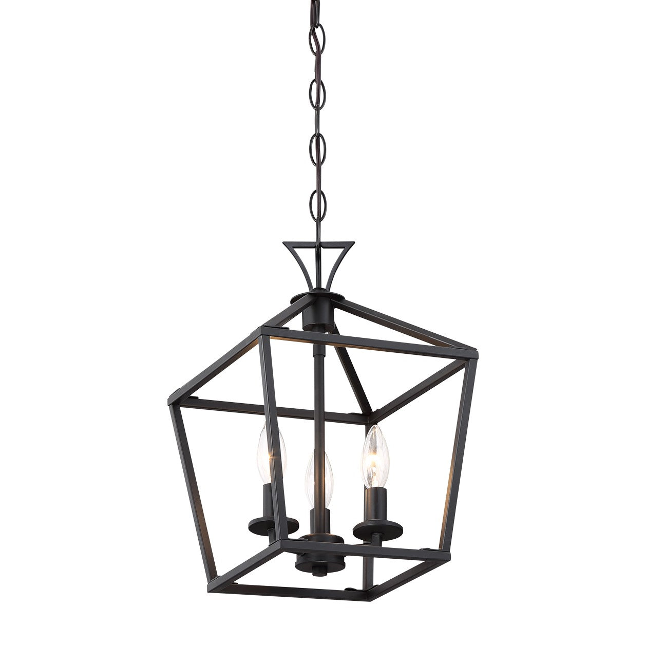 Savoy House - 3-420-3-89 - Three Light Pendant - Townsend - Matte Black