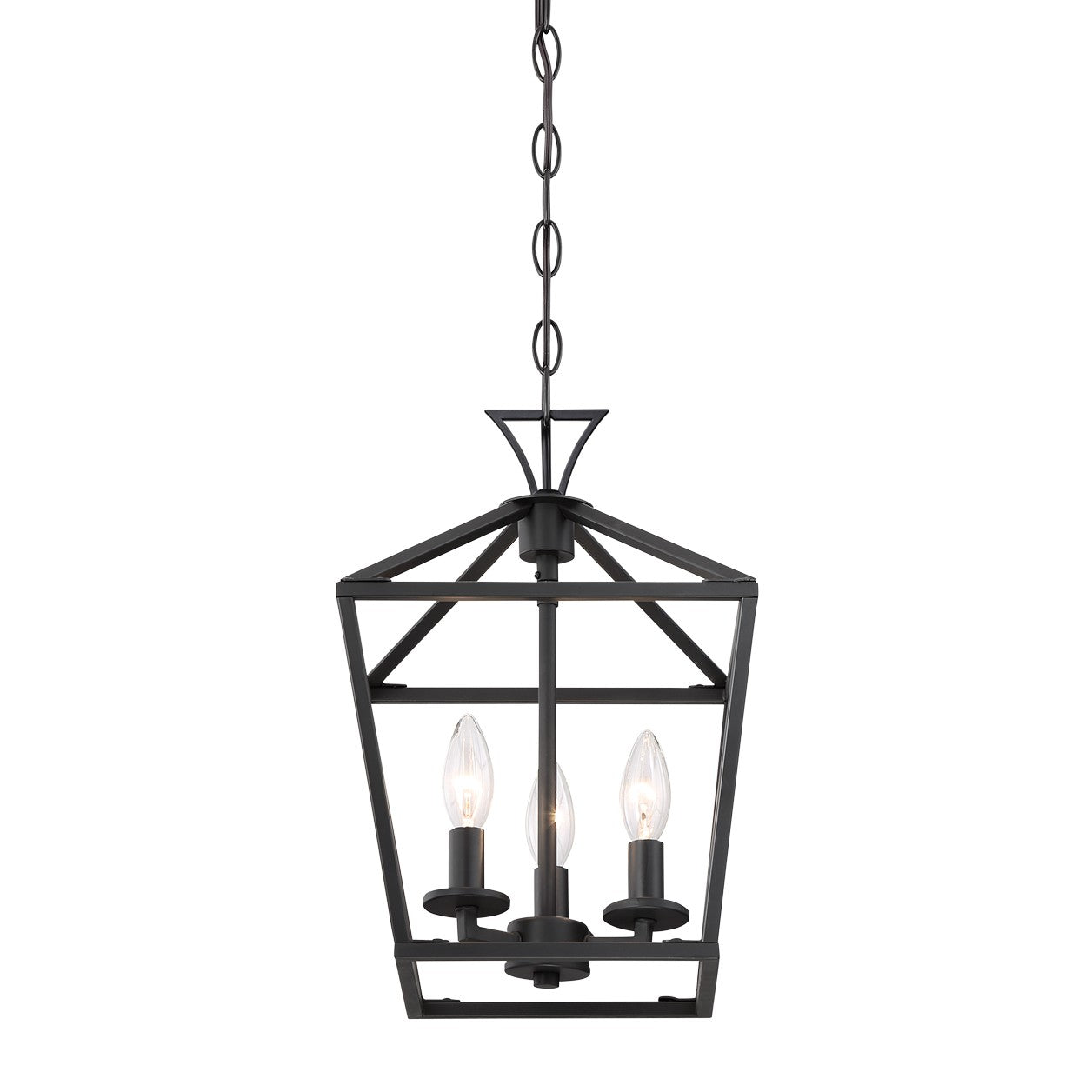 Savoy House - 3-420-3-89 - Three Light Pendant - Townsend - Matte Black