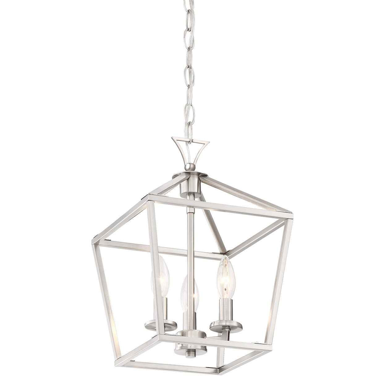 Savoy House - 3-420-3-SN - Three Light Pendant - Townsend - Satin Nickel