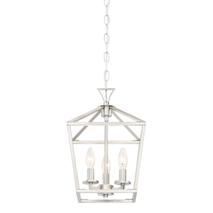 Savoy House - 3-420-3-SN - Three Light Pendant - Townsend - Satin Nickel