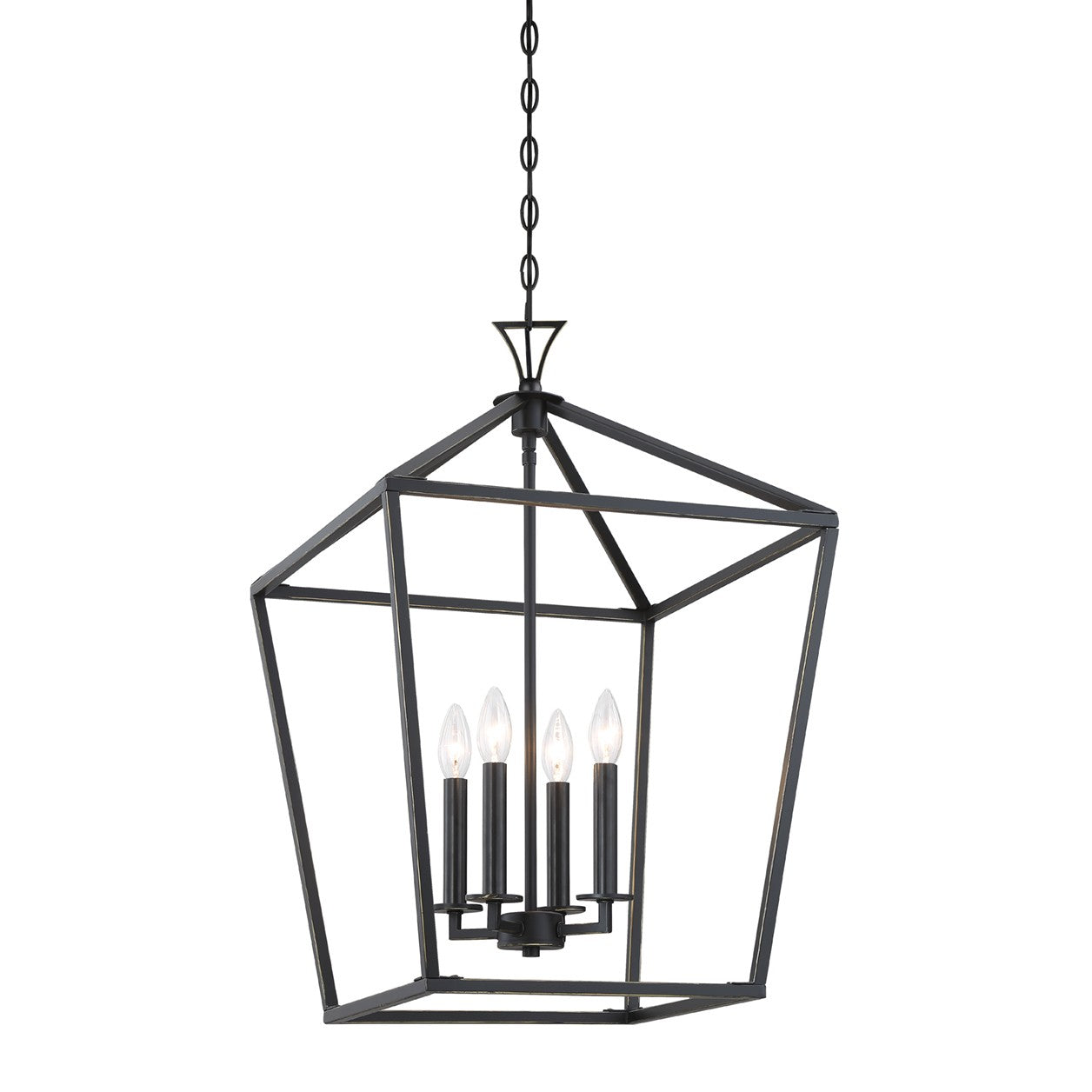 Savoy House - 3-421-4-44 - Four Light Pendant - Townsend - Classic Bronze