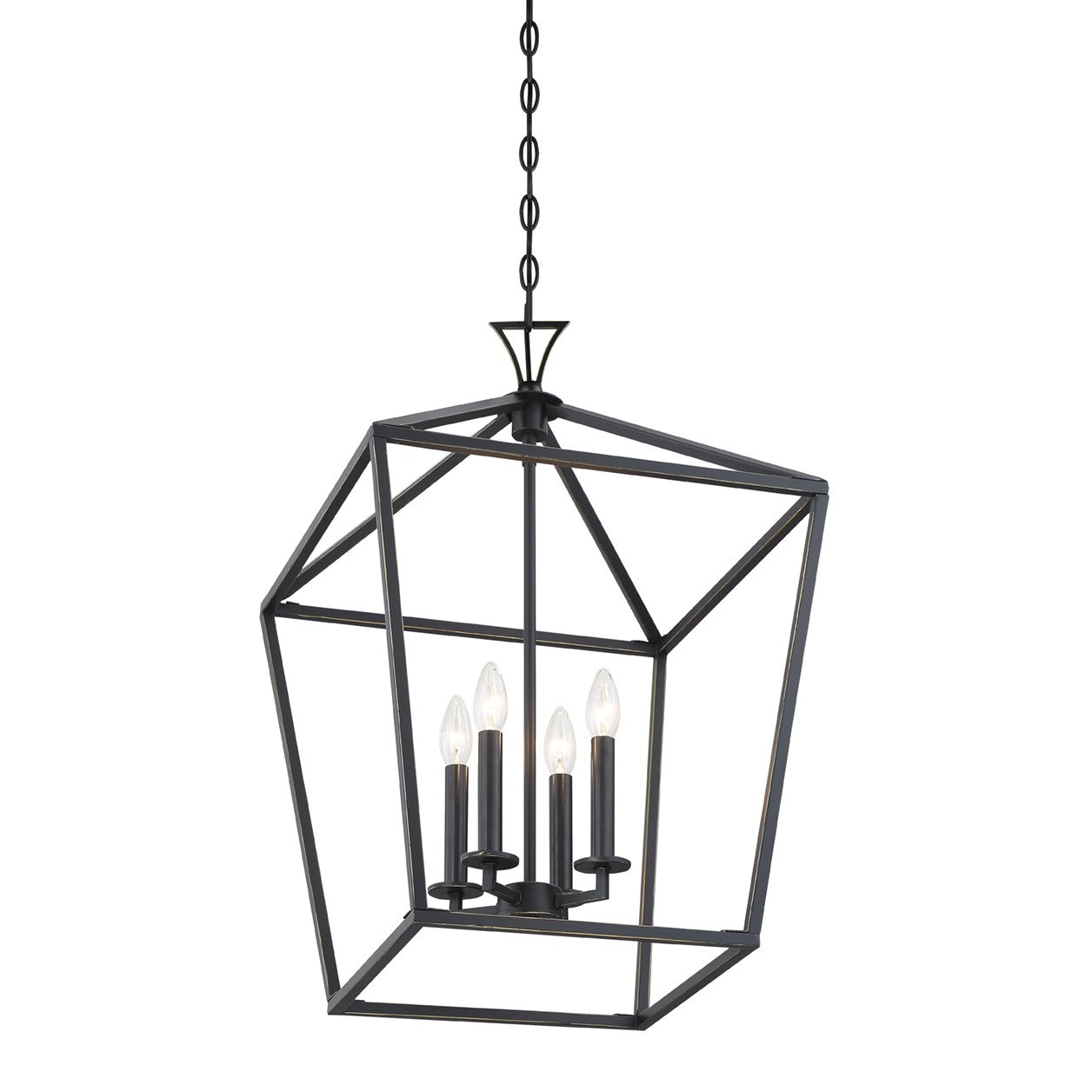 Savoy House - 3-421-4-44 - Four Light Pendant - Townsend - Classic Bronze