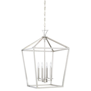 Savoy House - 3-421-4-SN - Four Light Pendant - Townsend - Satin Nickel