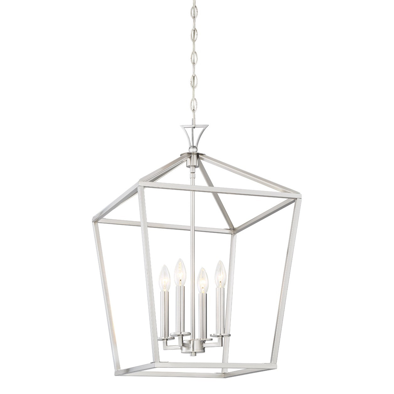 Savoy House - 3-421-4-SN - Four Light Pendant - Townsend - Satin Nickel