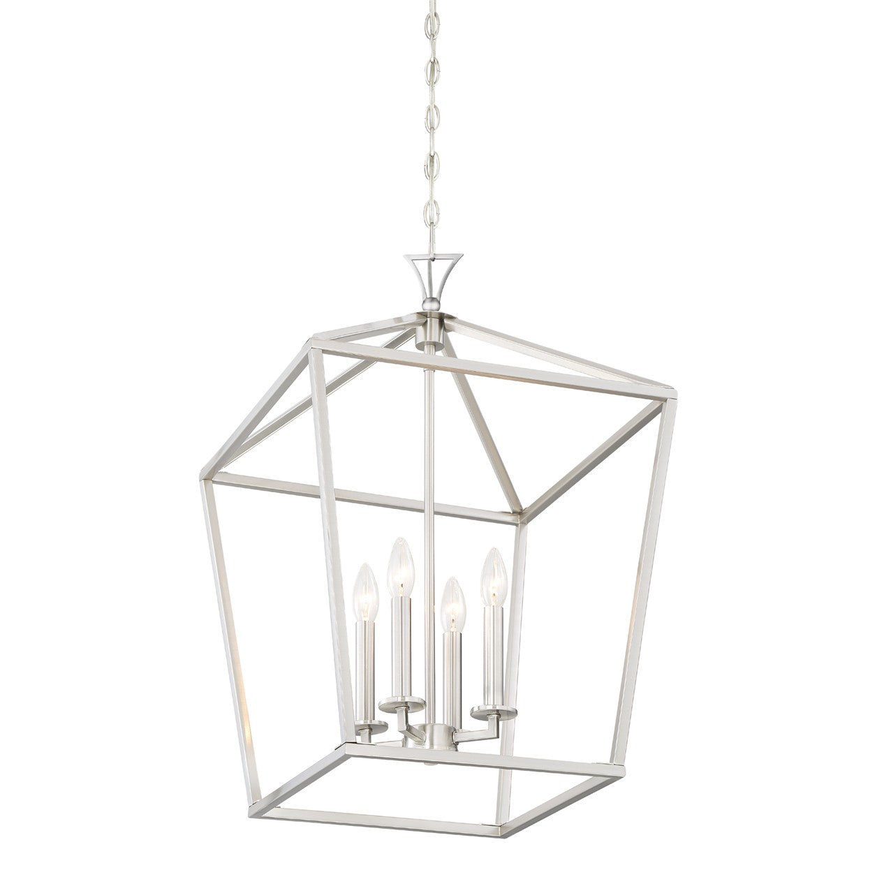 Savoy House - 3-421-4-SN - Four Light Pendant - Townsend - Satin Nickel