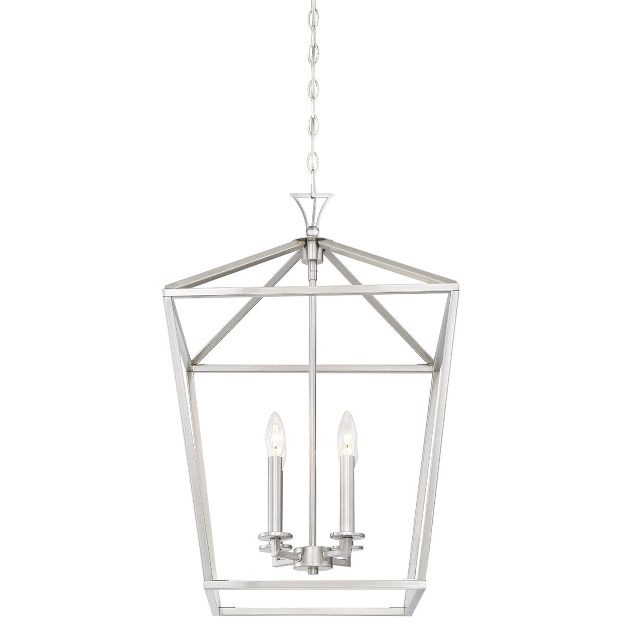 Savoy House - 3-421-4-SN - Four Light Pendant - Townsend - Satin Nickel