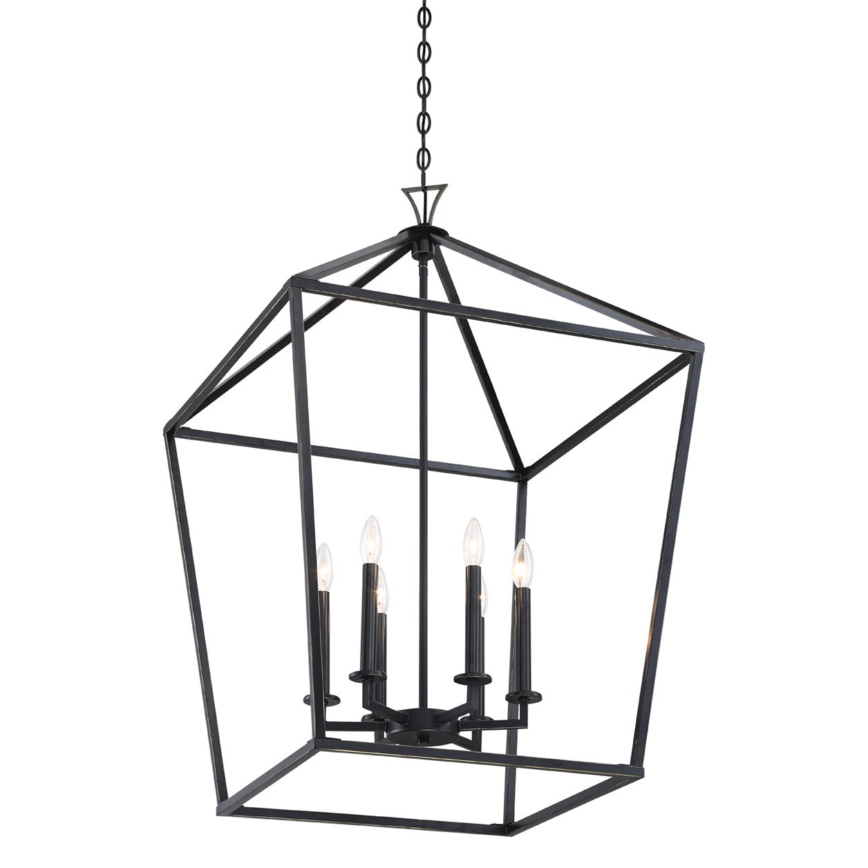 Savoy House - 3-422-6-44 - Six Light Pendant - Townsend - Classic Bronze