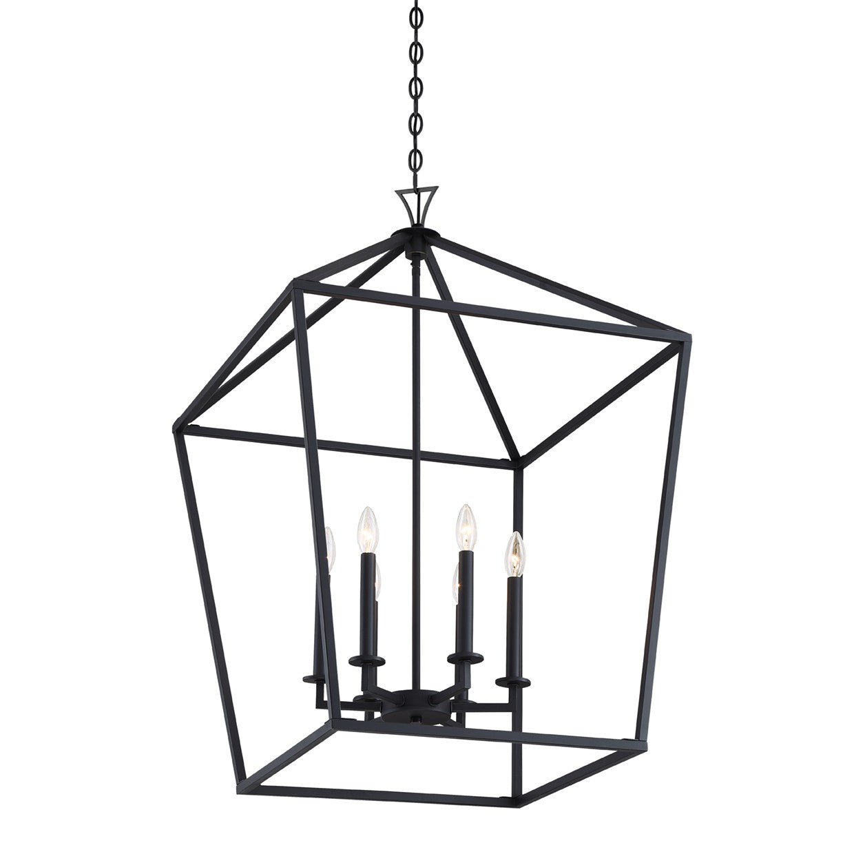 Savoy House - 3-422-6-89 - Six Light Pendant - Townsend - Matte Black