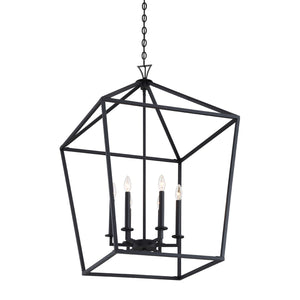 Savoy House - 3-422-6-89 - Six Light Pendant - Townsend - Matte Black