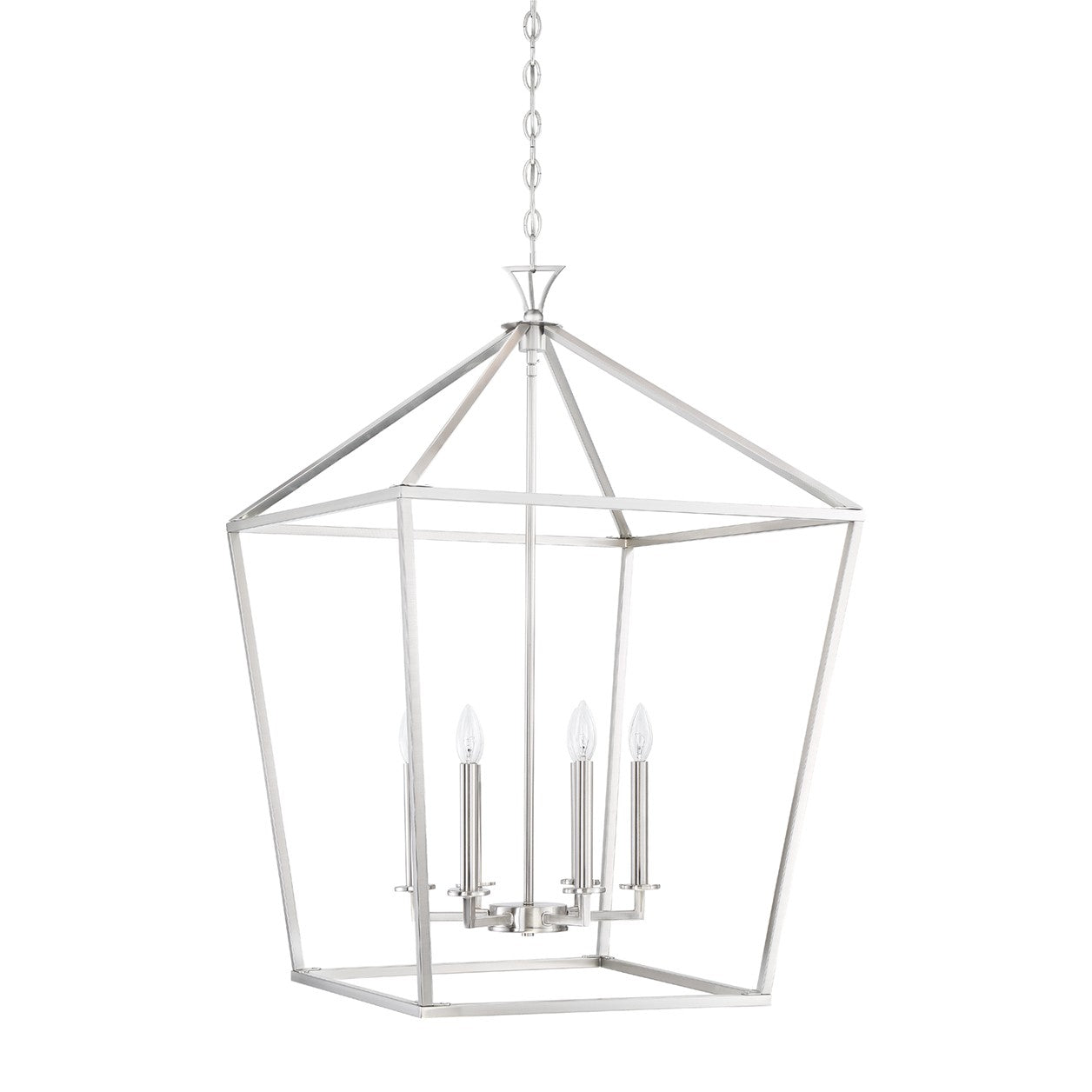 Savoy House - 3-422-6-SN - Six Light Pendant - Townsend - Satin Nickel