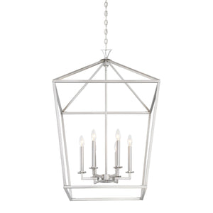 Savoy House - 3-422-6-SN - Six Light Pendant - Townsend - Satin Nickel