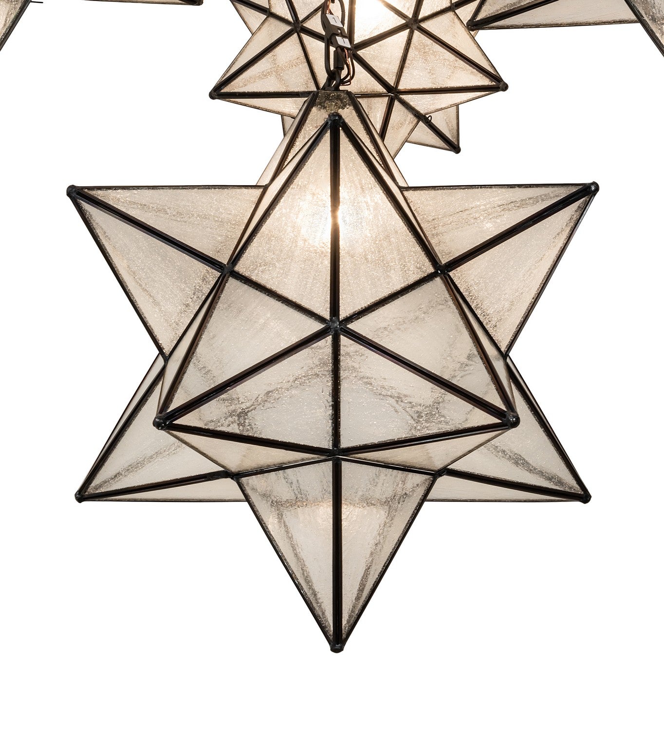 Meyda Tiffany - 245098 - 19 Light Chandelier - Moravian Star - Oil Rubbed Bronze