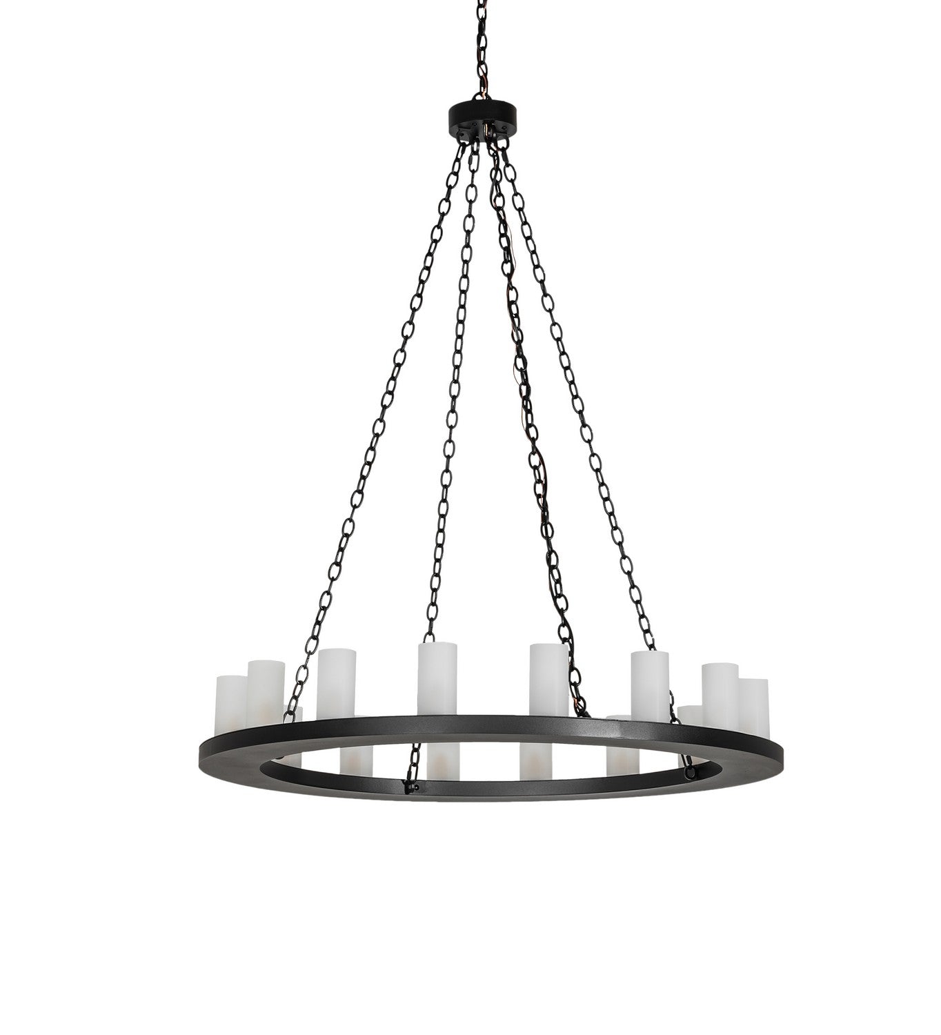 Meyda Tiffany - 258646 - 16 Light Chandelier - Loxley - Textured Black