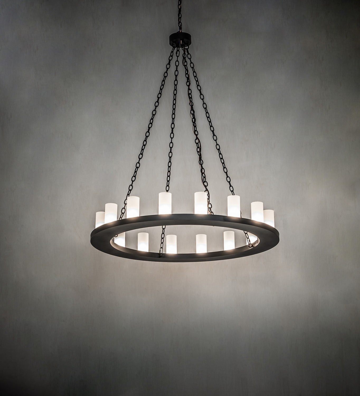 Meyda Tiffany - 258646 - 16 Light Chandelier - Loxley - Textured Black