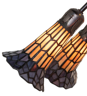 Meyda Tiffany - 261669 - Ten Light Table Lamp - Stained Glass Pond Lily