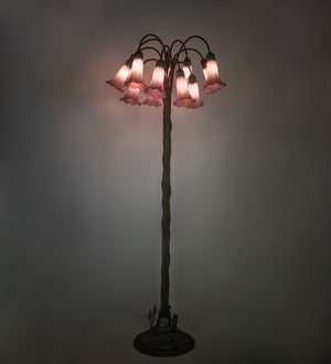 Meyda Tiffany - 262120 - 12 Light Floor Lamp - Lavender - Bronze