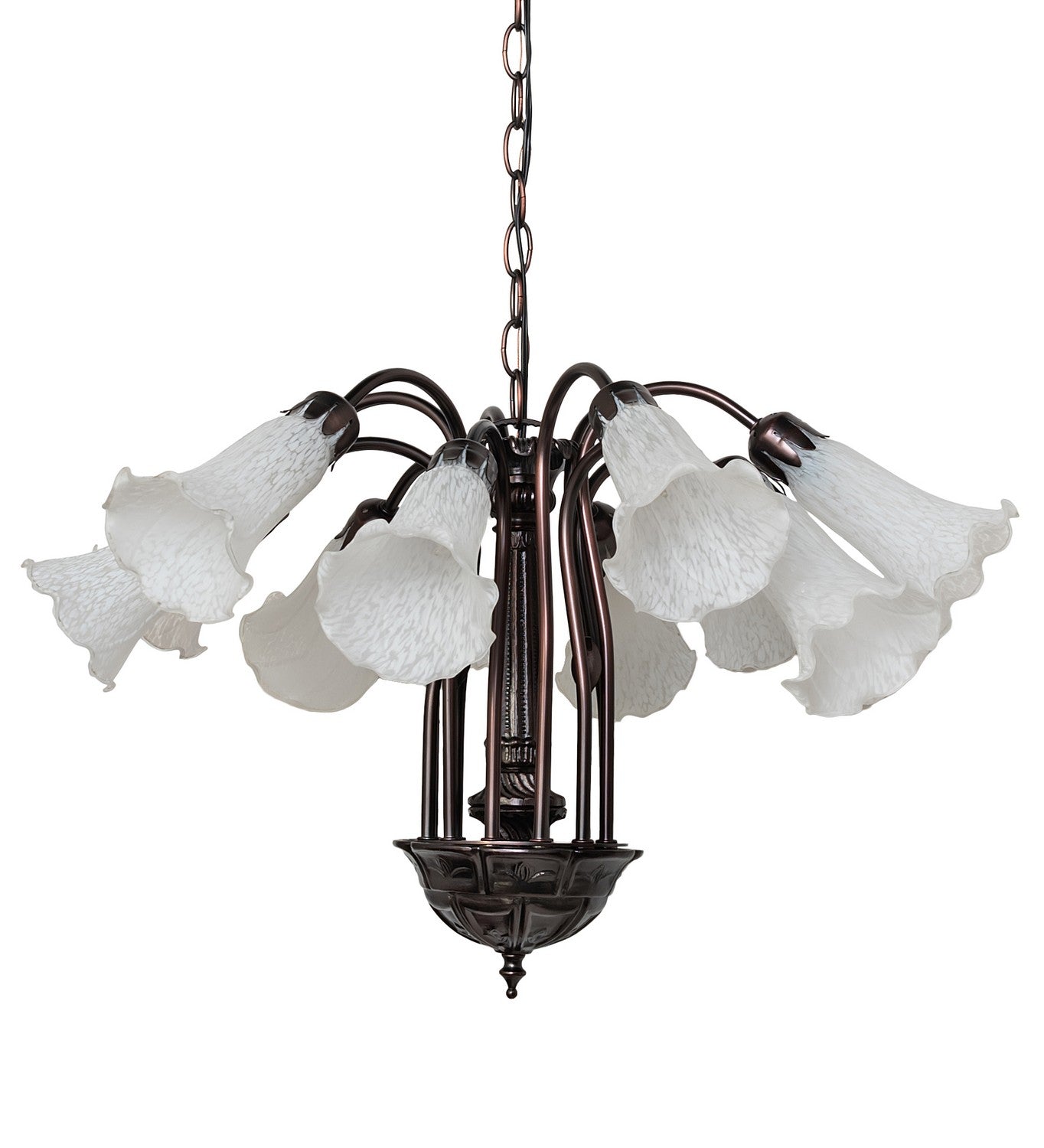 Meyda Tiffany - 32216 - 12 Light Chandelier - White