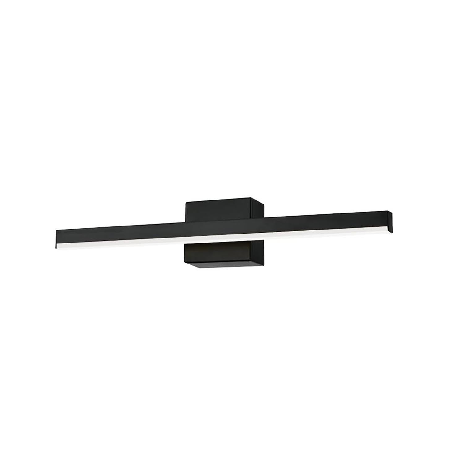 Justice Designs - NSH-9091-MBLK - LED Linear Wall/Bath - Lineari - Matte Black