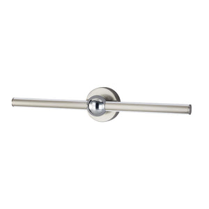 Justice Designs - NSH-9125-NCCR - LED Linear Wall/Bath - Arzy - Brushed Nickel w/ Chrome