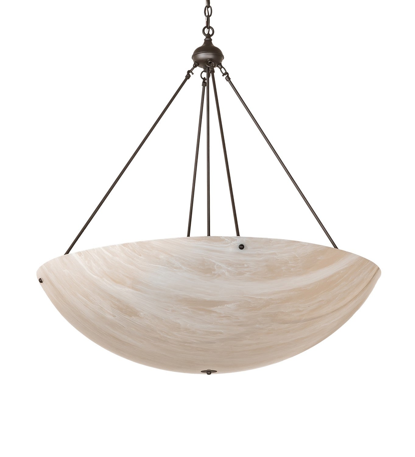 Meyda Tiffany - 260412 - Eight Light Pendant - Cypola - Oil Rubbed Bronze