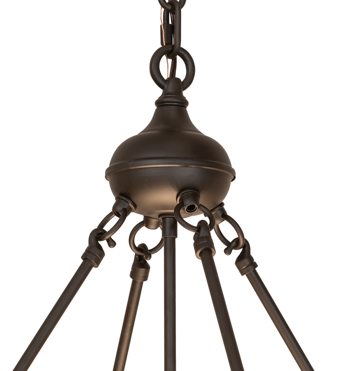 Meyda Tiffany - 260412 - Eight Light Pendant - Cypola - Oil Rubbed Bronze