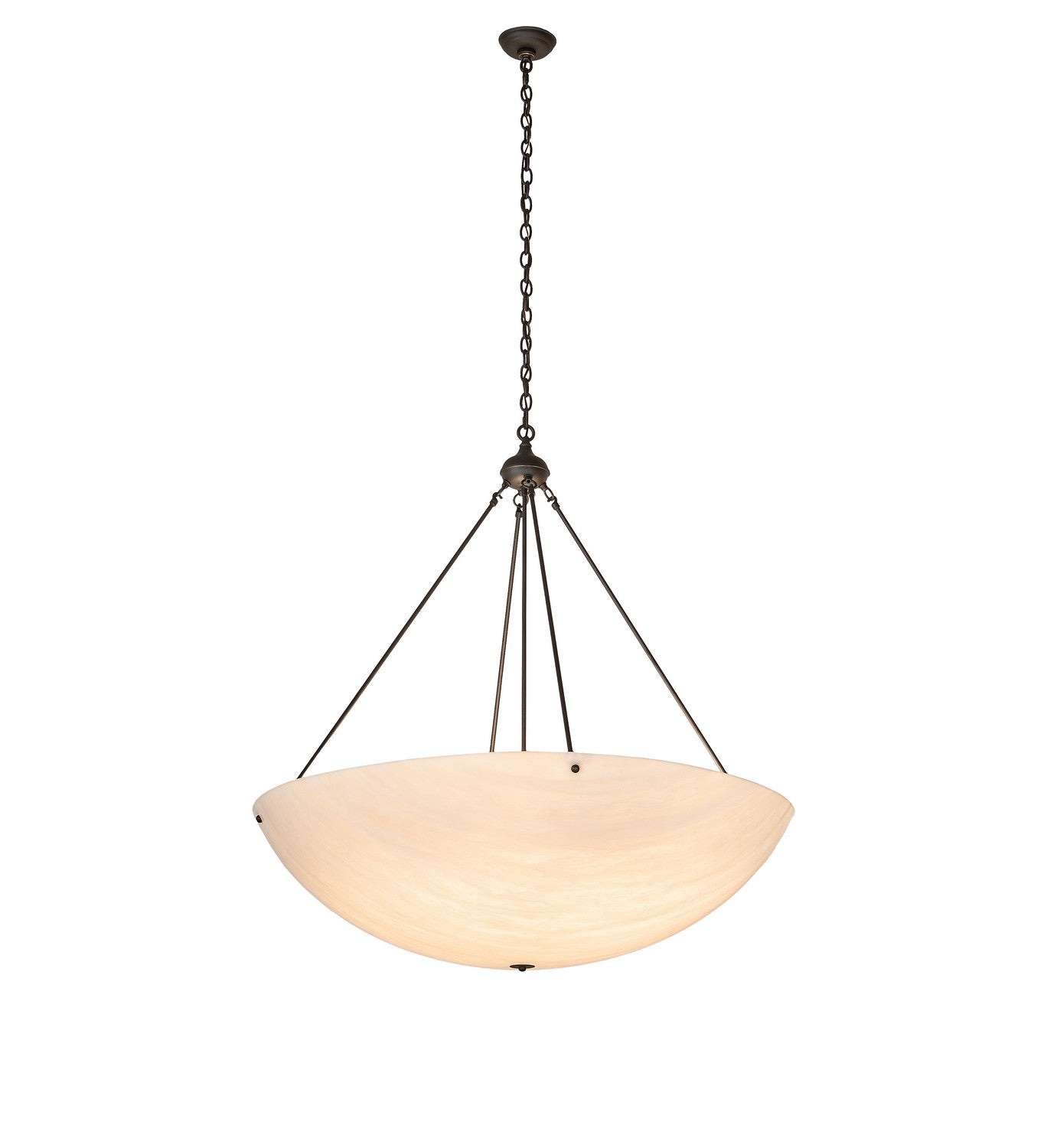 Meyda Tiffany - 260412 - Eight Light Pendant - Cypola - Oil Rubbed Bronze