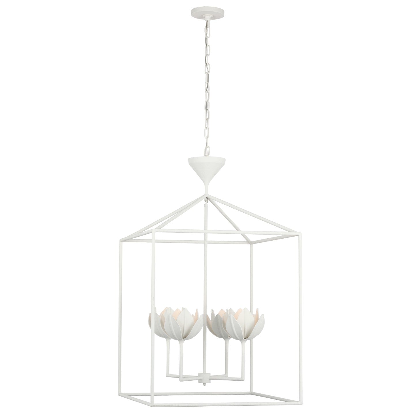 Visual Comfort Signature - JN 5303PW - LED Pendant - Alberto - Plaster White