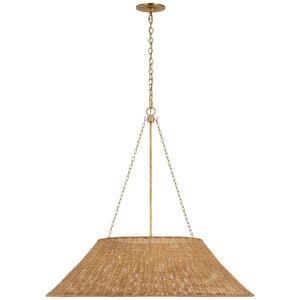 Visual Comfort Signature - MF 5036SB-NTW - LED Pendant - Corinne - Soft Brass