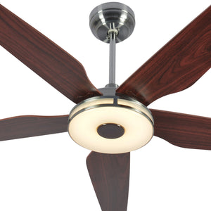 Carro - VS565S-L13-S4-1 - 56"Smart Ceiling Fan - Elira - Silver