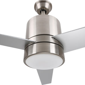 Carro - VWGS-523A-L11-S4-1 - 52"Smart Ceiling Fan - Raiden - Silver