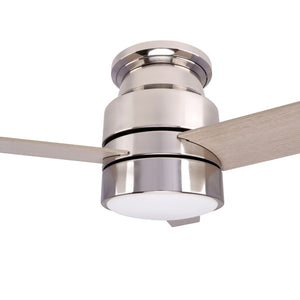 Carro - VWGS-523B-L11-S6-1 - 52"Smart Ceiling Fan - Raiden - Silver