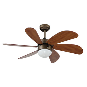 Carro - VWGS-386E-L11-DD-1 - 38"Smart Ceiling Fan - Metanoia - Oil Rubbed Bronze