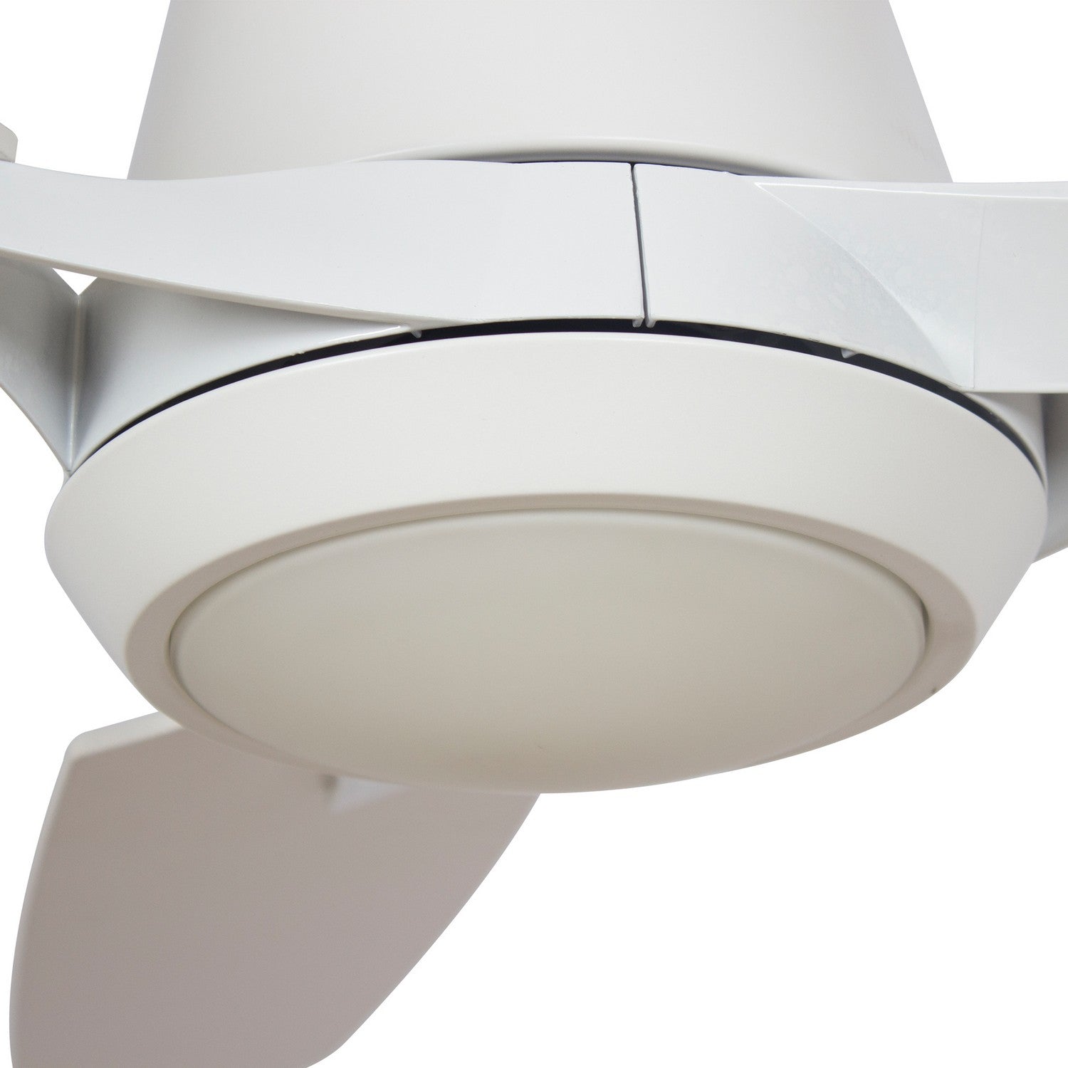 Carro - VWGS-523F-L12-W1-1 - 52"Smart Ceiling Fan - Eunoia - White