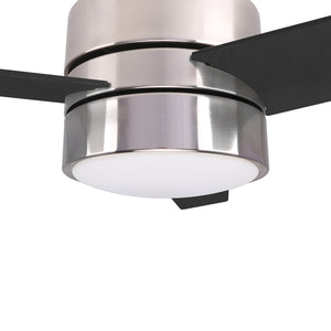 Carro - VWGS-523B-L11-S2-1 - 52"Smart Ceiling Fan - Raiden - Silver