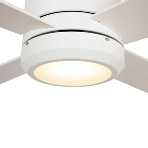 Carro - VWGS-524G-L12-W1-1FM - 52"Smart Ceiling Fan - Arlington - White