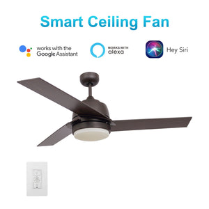 Carro - VWGS-523A1-L12-B5-1 - 52"Smart Ceiling Fan - Aeryn - Oil Rubbed Bronze